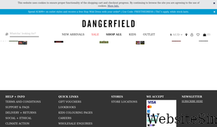 dangerfield.com.au Screenshot