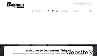 dangerousthings.com Screenshot