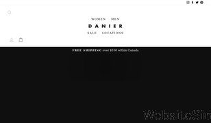 danier.com Screenshot