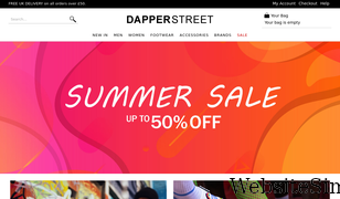 dapperstreet.co.uk Screenshot