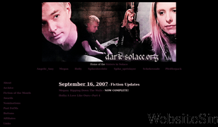 dark-solace.org Screenshot