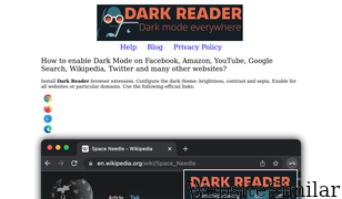 darkreader.org Screenshot