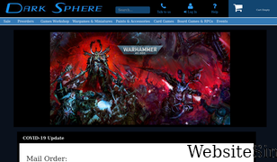 darksphere.co.uk Screenshot