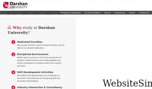 darshan.ac.in Screenshot