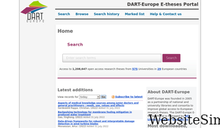 dart-europe.org Screenshot