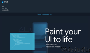 dart.cn Screenshot