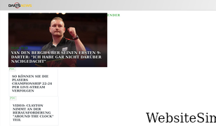 dartsnews.de Screenshot