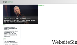 dartsnieuws.com Screenshot