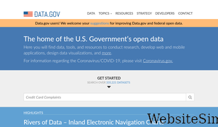 data.gov Screenshot
