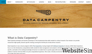 datacarpentry.org Screenshot