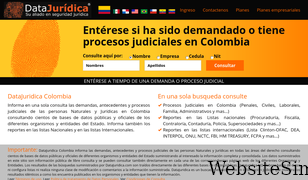 datajuridica.com Screenshot