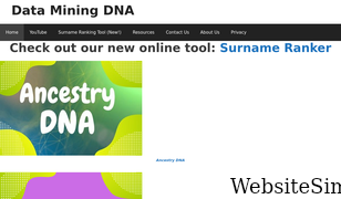dataminingdna.com Screenshot