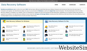 datarecoverysoftware.com Screenshot