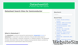 datasheetgo.com Screenshot
