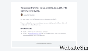 datbootcamp.com Screenshot