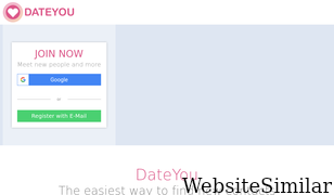 dateyou.com Screenshot