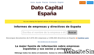 datocapital.es Screenshot