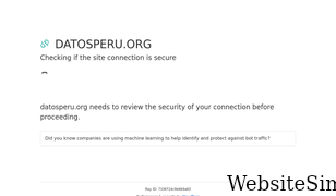 datosperu.org Screenshot