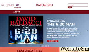 davidbaldacci.com Screenshot