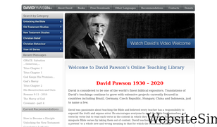 davidpawson.org Screenshot