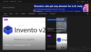 daviruzsystems.com Screenshot
