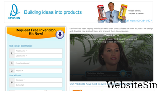 davison-invention.com Screenshot