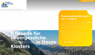 davos.ch Screenshot