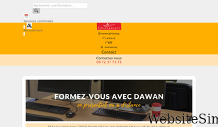 dawan.fr Screenshot