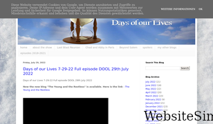 days-of-our-lives-free.blogspot.com Screenshot