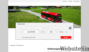 dbregiobus-bayern.de Screenshot