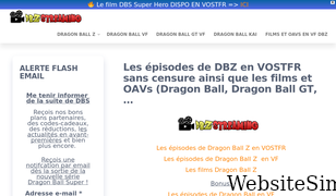 dbz-episode.online Screenshot