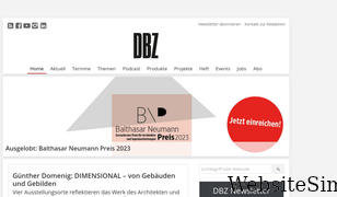 dbz.de Screenshot