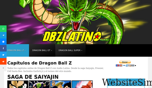 dbzlatino.com Screenshot