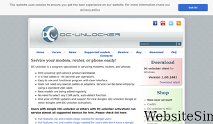 dc-unlocker.com Screenshot