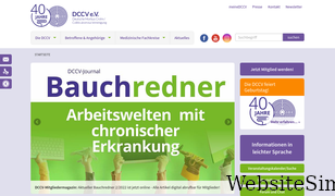 dccv.de Screenshot