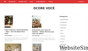 dcorevoce.com.br Screenshot