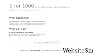 dcu-online.org Screenshot