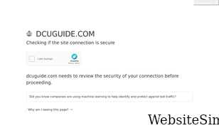 dcuguide.com Screenshot