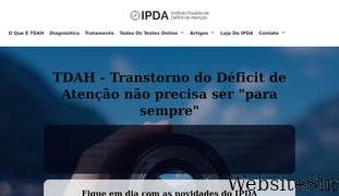 dda-deficitdeatencao.com.br Screenshot