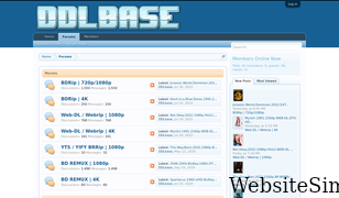 ddlbase.net Screenshot