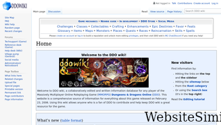 ddowiki.com Screenshot