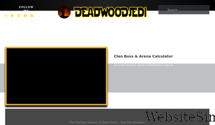 deadwoodjedi.com Screenshot