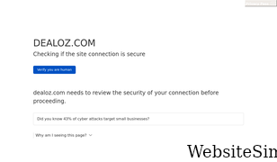 dealoz.com Screenshot