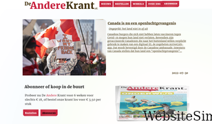 deanderekrant.nl Screenshot