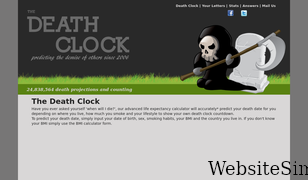 death-clock.org Screenshot