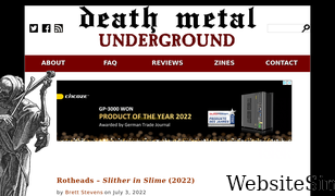 deathmetal.org Screenshot