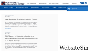 deathpenaltyinfo.org Screenshot