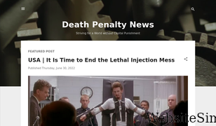 deathpenaltynews.blogspot.com Screenshot