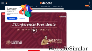 debate.com.mx Screenshot