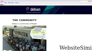debian.net Screenshot